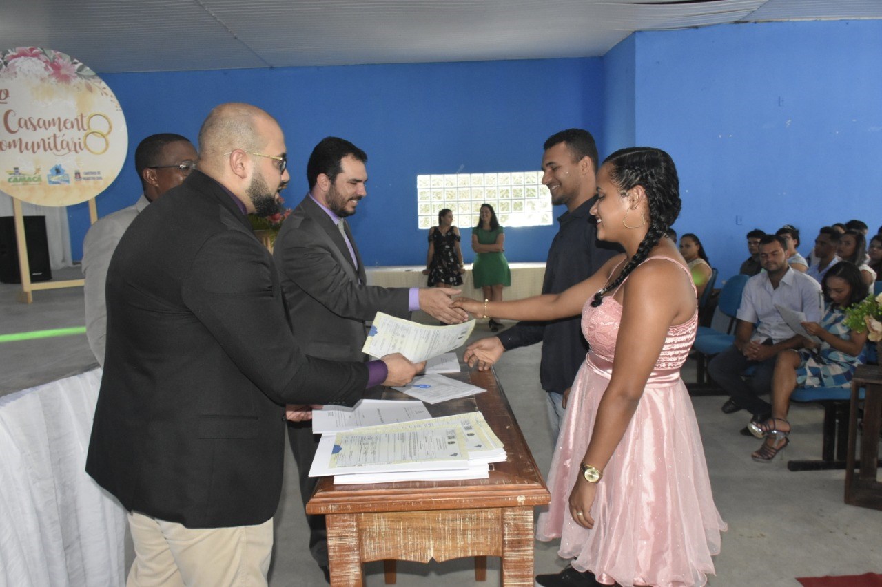 Camacã: II Casamento Comunitário realiza o sonho de dezenas de casais
